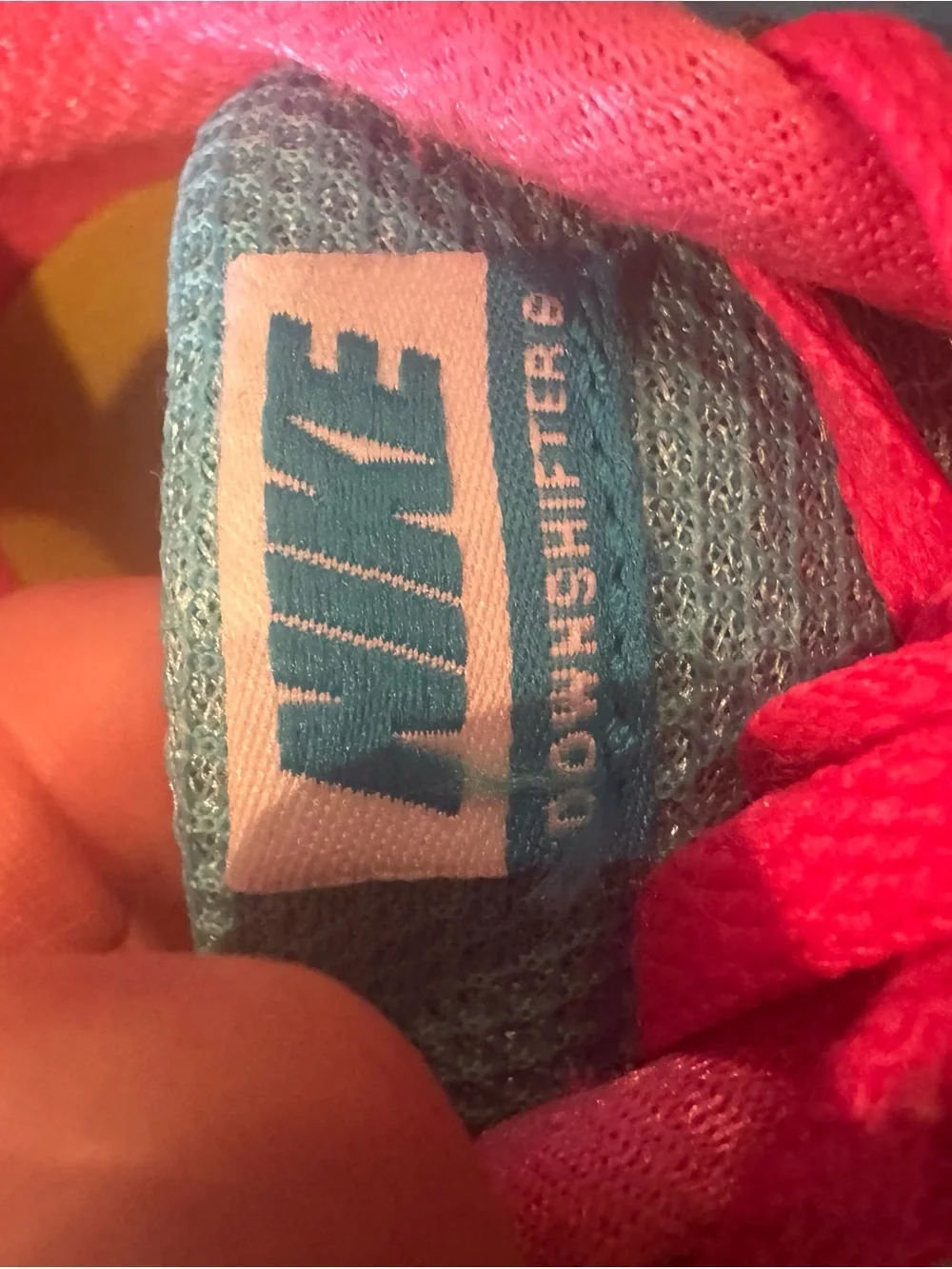 Nike Downshifter 6 Kids Running Shoes Blue Pink Size 3Y Great Condition